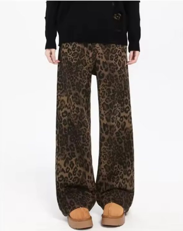 Calça Leopardo - Retrô