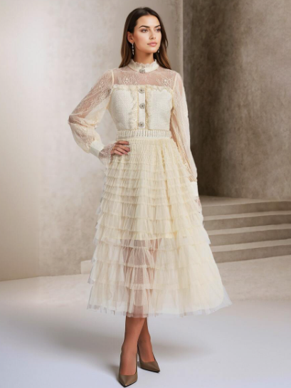 Vestido Sofisticado Anne