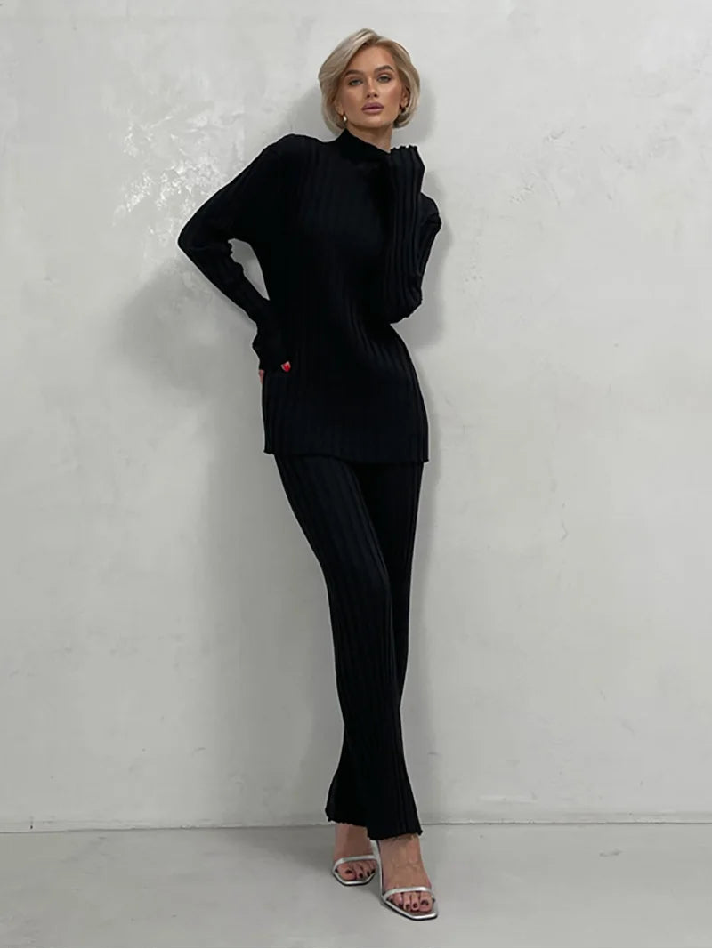 Conjunto de Malha Murmansk - Elegância e Conforto Casual