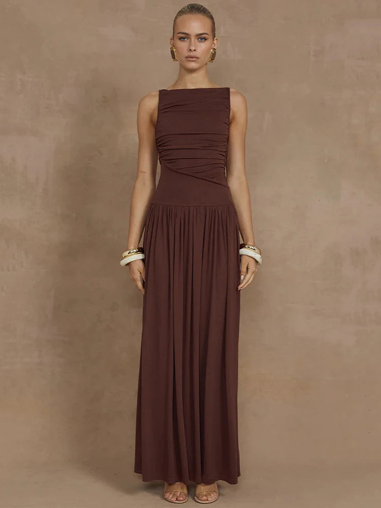 Vestido Longo Eleonor – Sofisticação e Elegância Atemporal