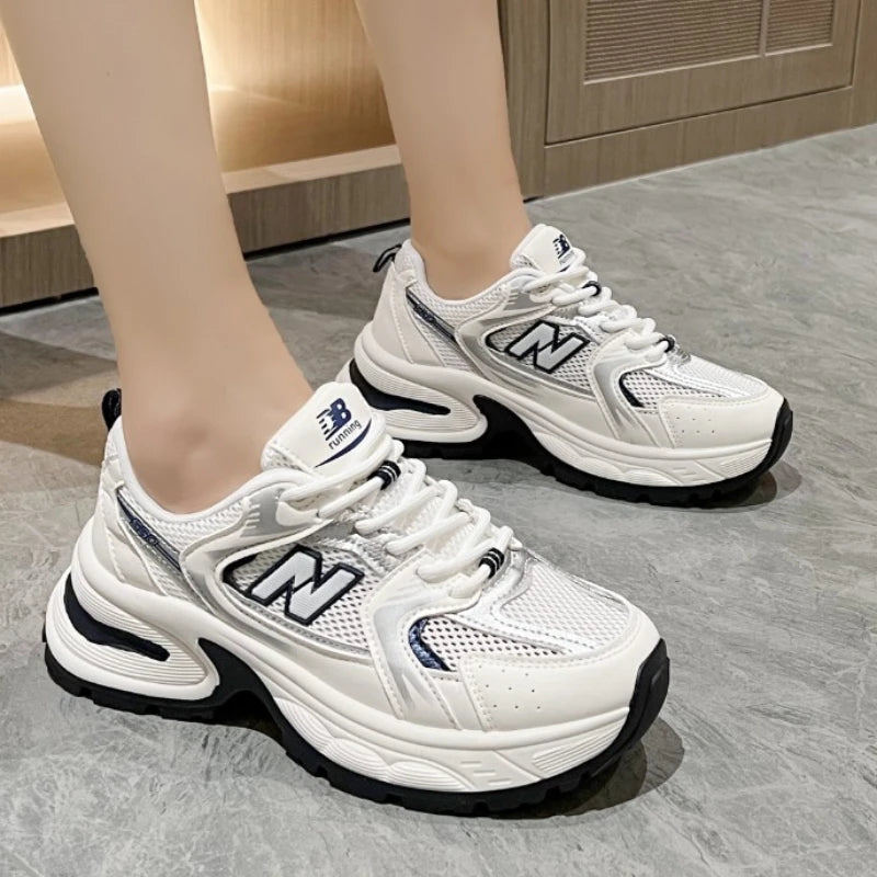 Tênis casual feminino esporte