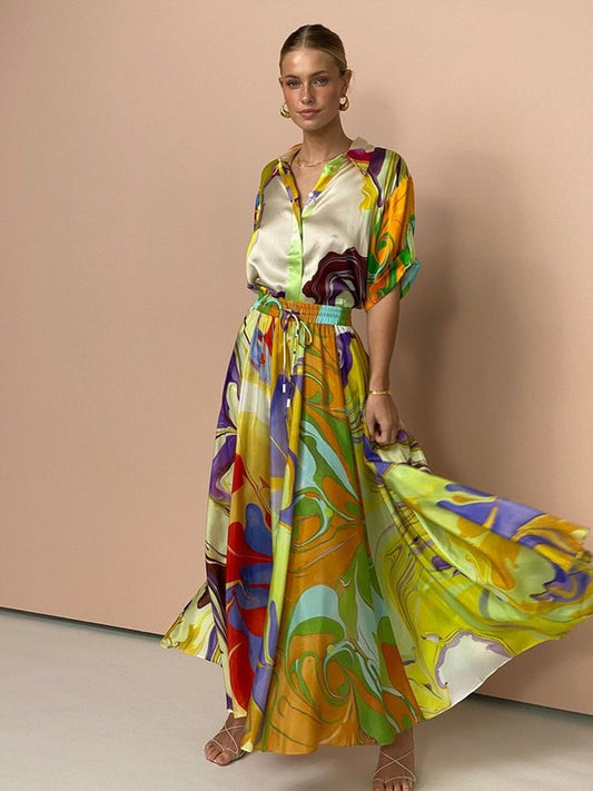 Conjunto Los Cabos – Elegância e Sofisticação em Cetim Toque de Seda