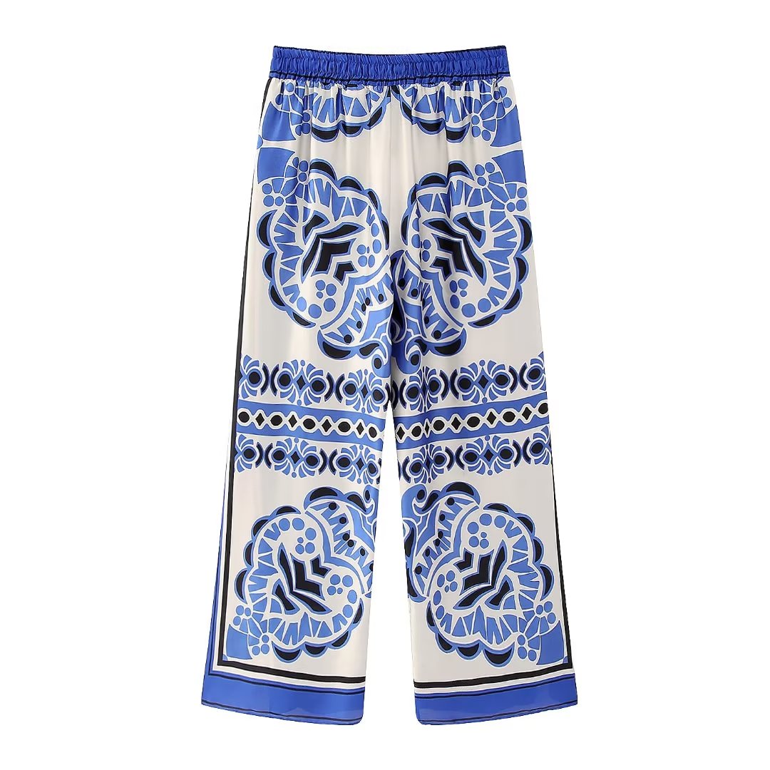 Conjunto Gisele - Camisa e calça com elástico