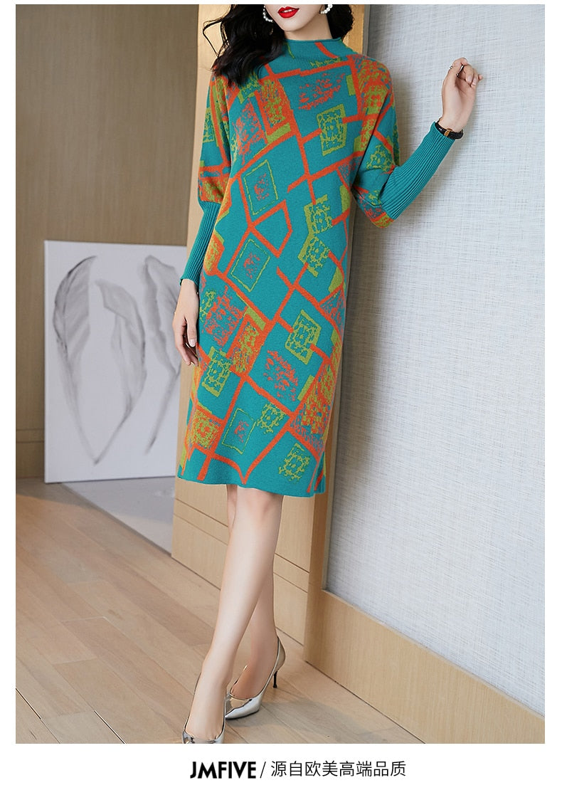 Vestido de lã Suelen