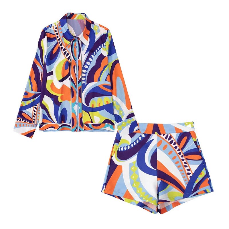 Conjunto Lorena - Camisa e/ou saia, shorts, calça (Pronta Entrega)