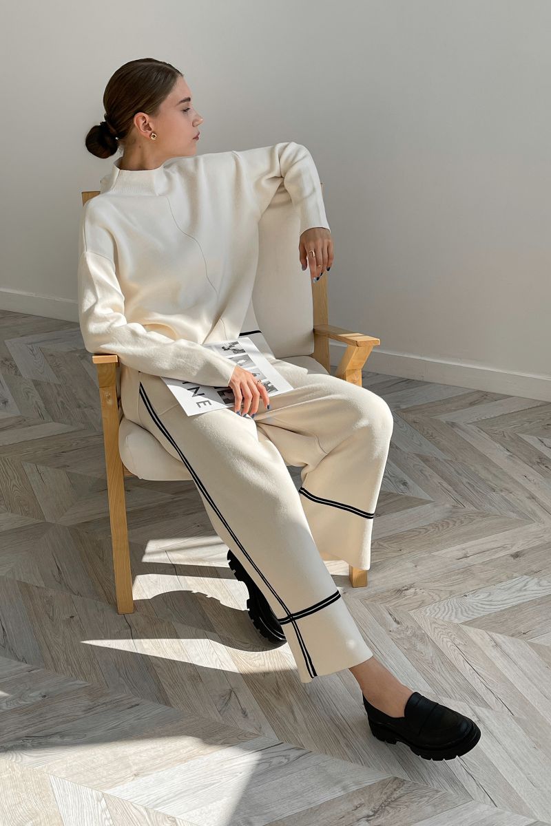 Conjunto de Lã Noruega – Sofisticação e Conforto para o frio