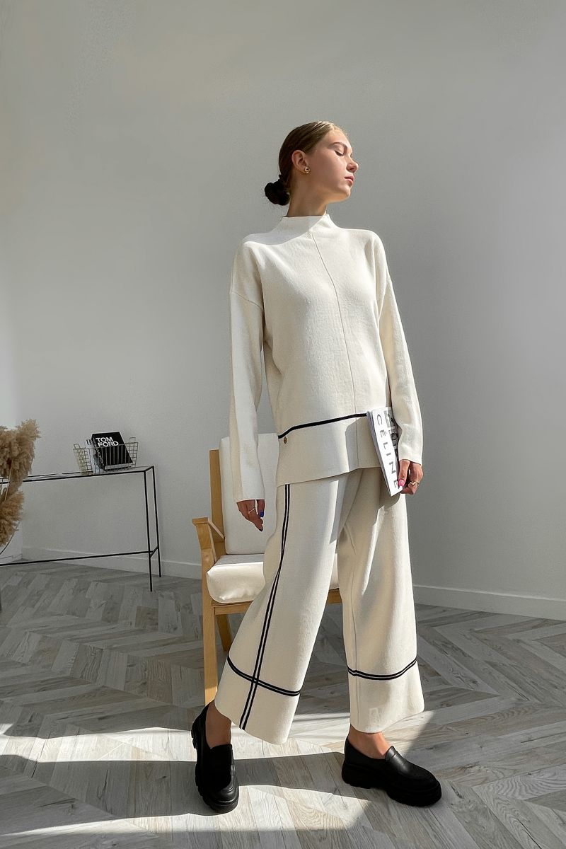 Conjunto de Lã Noruega – Sofisticação e Conforto para o frio