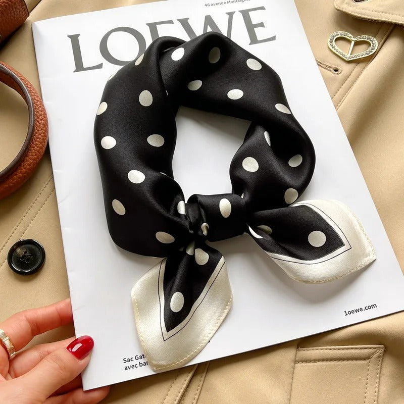 Lenços de Seda - Tamanho 53x53cm Estampas Variadas