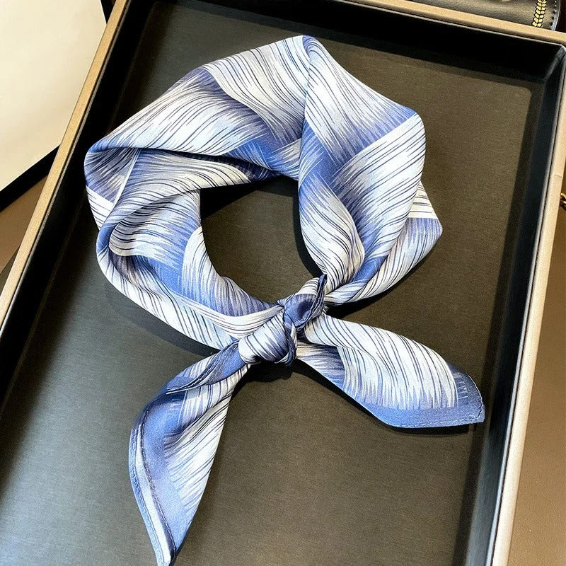 Lenços de Seda - Tamanho 53x53cm Estampas Variadas