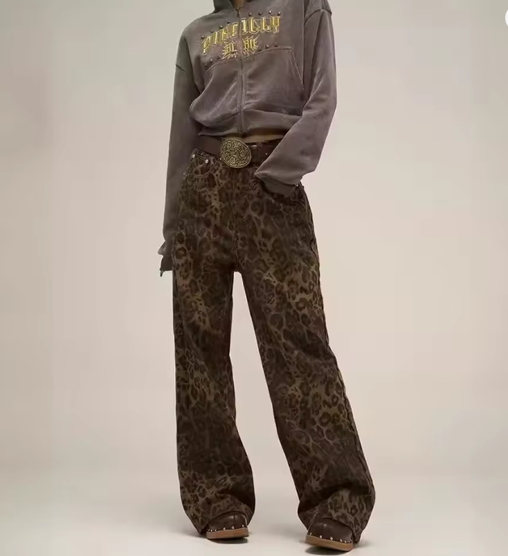 Calça Leopardo - Retrô