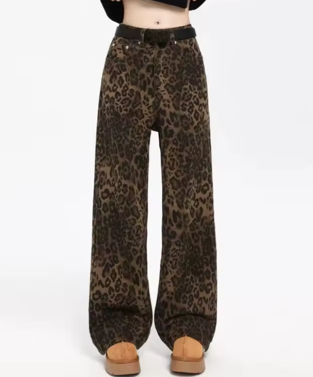 Calça Leopardo - Retrô