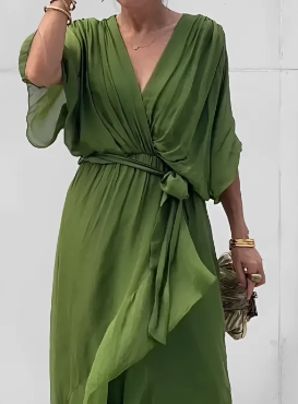 Vestido Midi Sofisticado