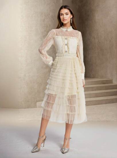 Vestido Sofisticado Anne