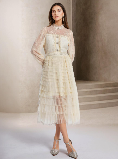 Vestido Sofisticado Anne