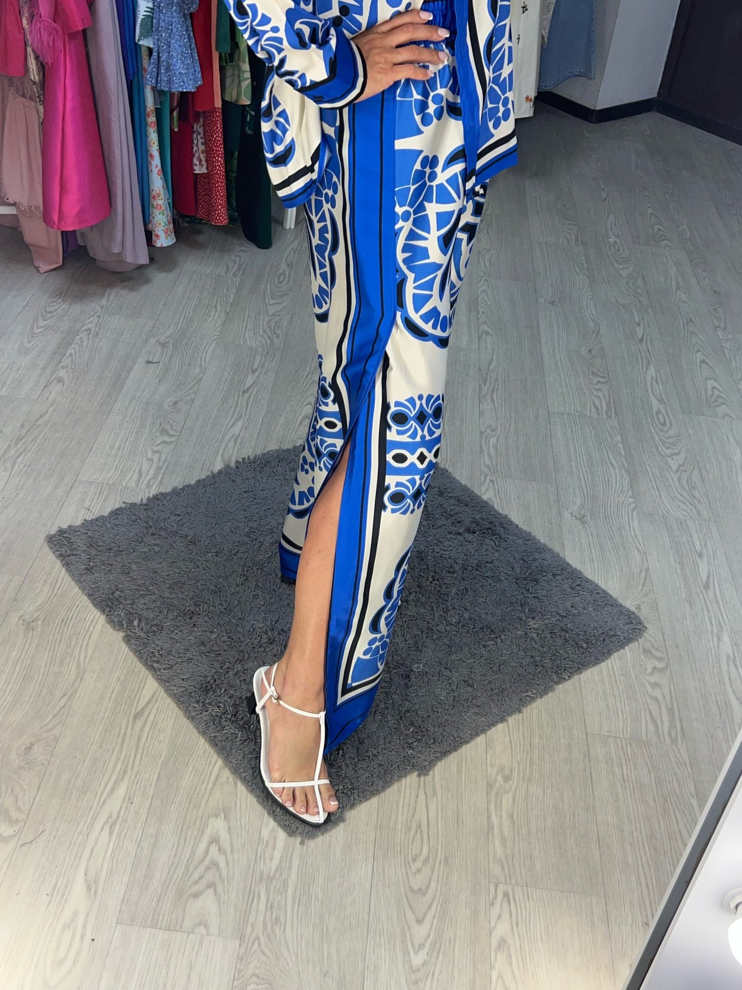 Conjunto Gisele - Camisa e calça com elástico