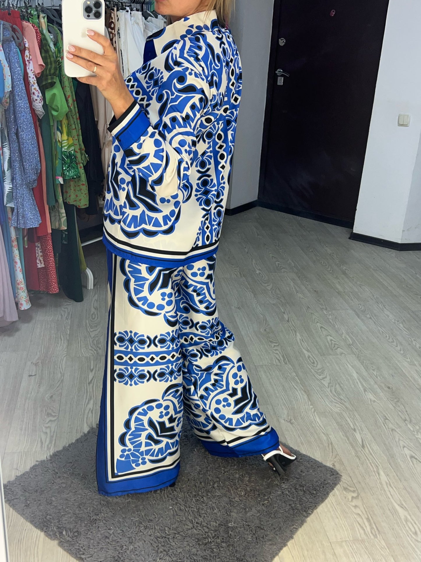 Conjunto Gisele - Camisa e calça com elástico