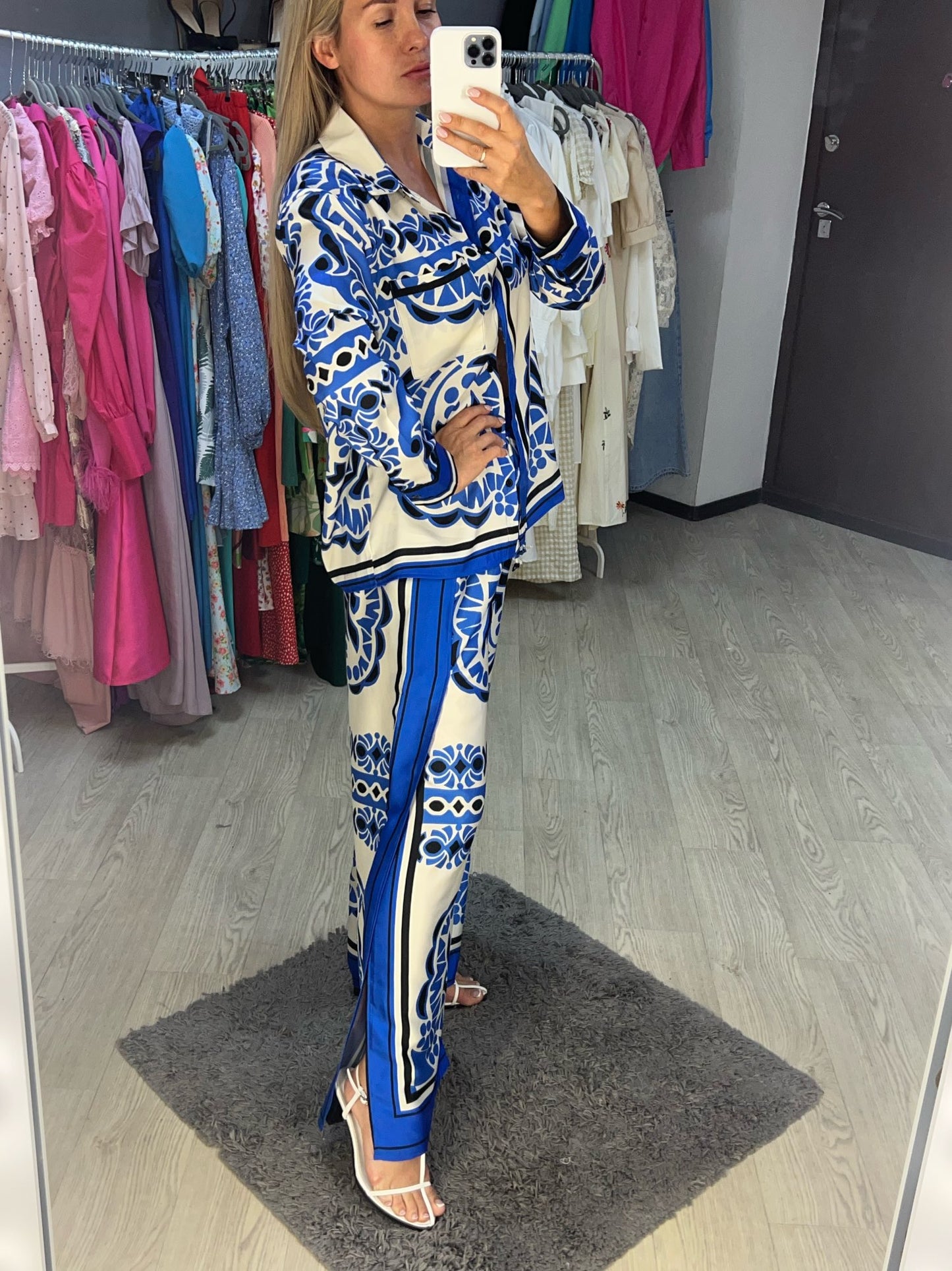 Conjunto Gisele - Camisa e calça com elástico