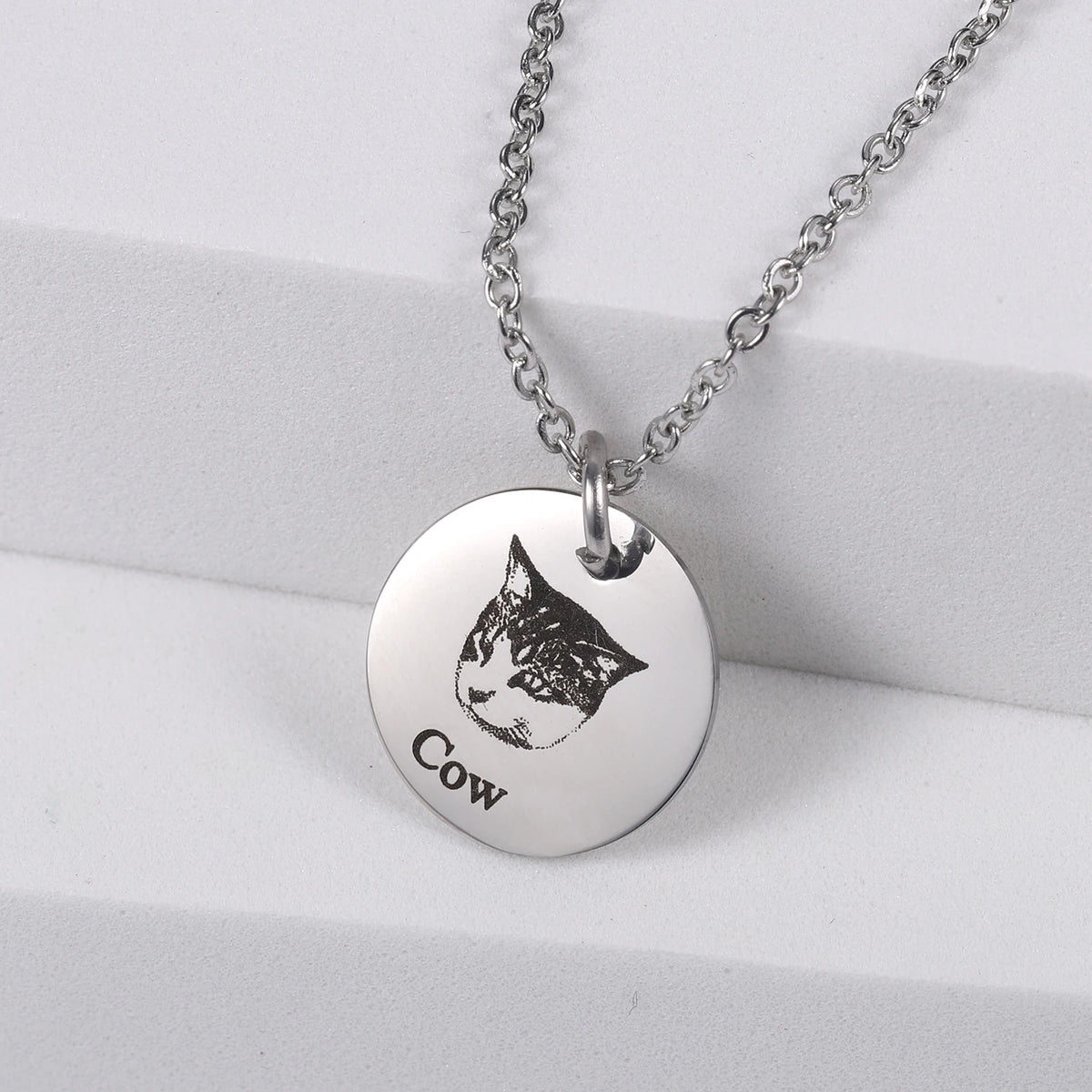Corrente de Amor - Pingente Personalizado com a foto do seu pet