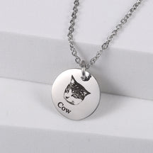 Corrente de Amor - Pingente Personalizado com a foto do seu pet