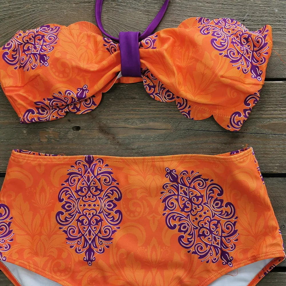 Biquini Hot Pants Sabrina - com saia