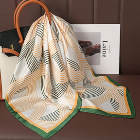 Lenços de Seda - Tamanho 70x70cm Estampas Variadas