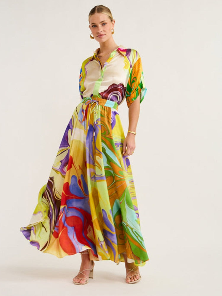 Conjunto Los Cabos – Elegância e Sofisticação em Cetim Toque de Seda