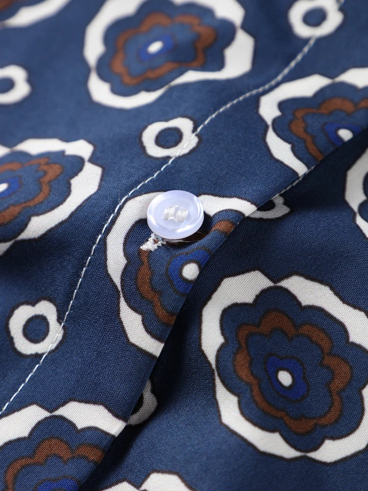 Conjunto Feminino Elegante de Camisa Manga Longa Bridgerton