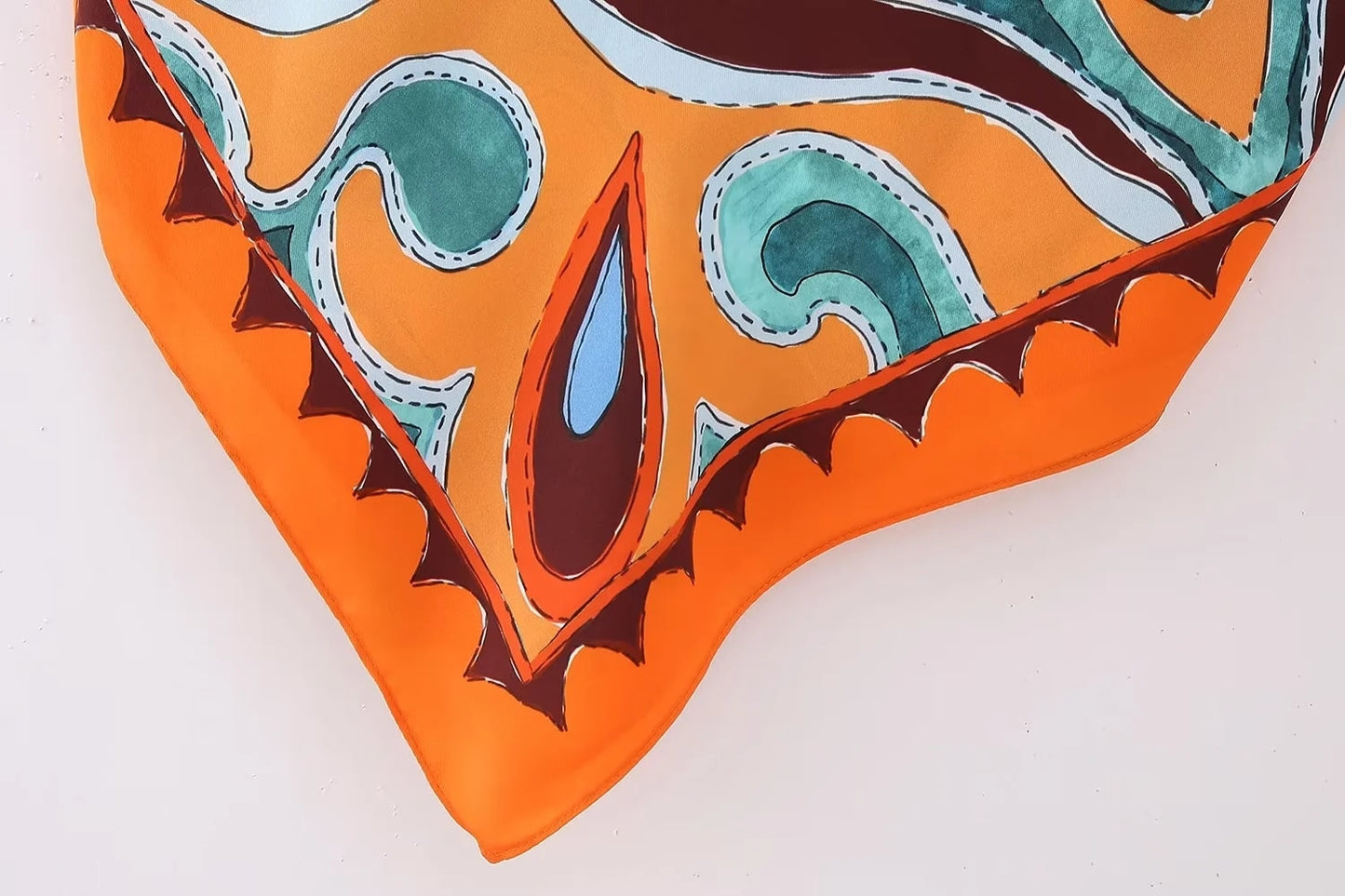 Conjunto Brigitte - Camisa, blusa estilo lenço e calça com elástico