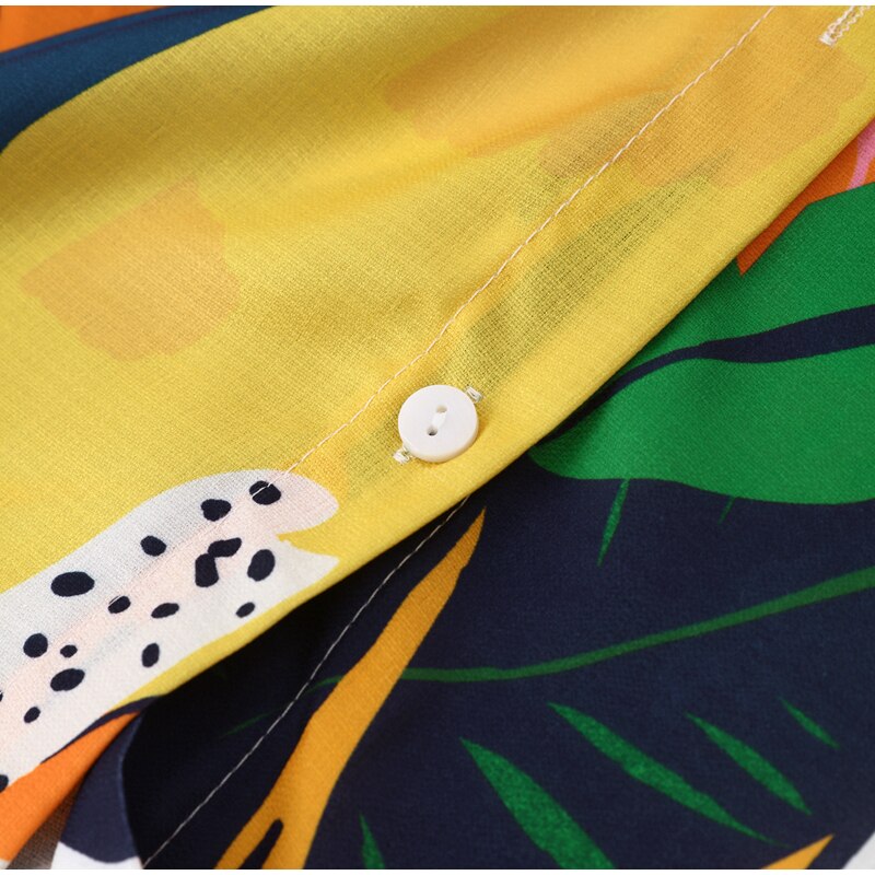 Conjunto Hawaii - Shorts e camisa