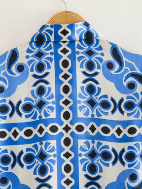 Conjunto Gisele - Camisa e calça com elástico