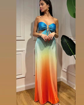 Vestido Brisa – Plissado Degrade