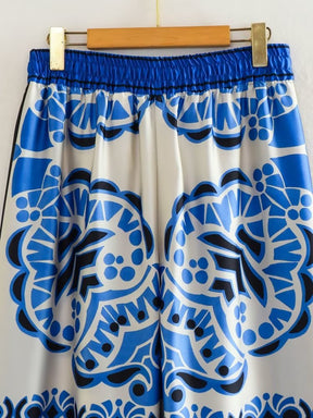 Conjunto Gisele - Camisa e calça com elástico