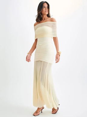 Vestido Montero Ombro a Ombro – Sensualidade e Sofisticação em Cada Detalhe