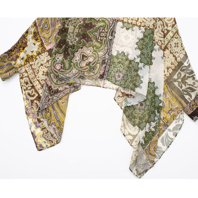 Conjunto Janice - Camisa morcego e calça de zíper