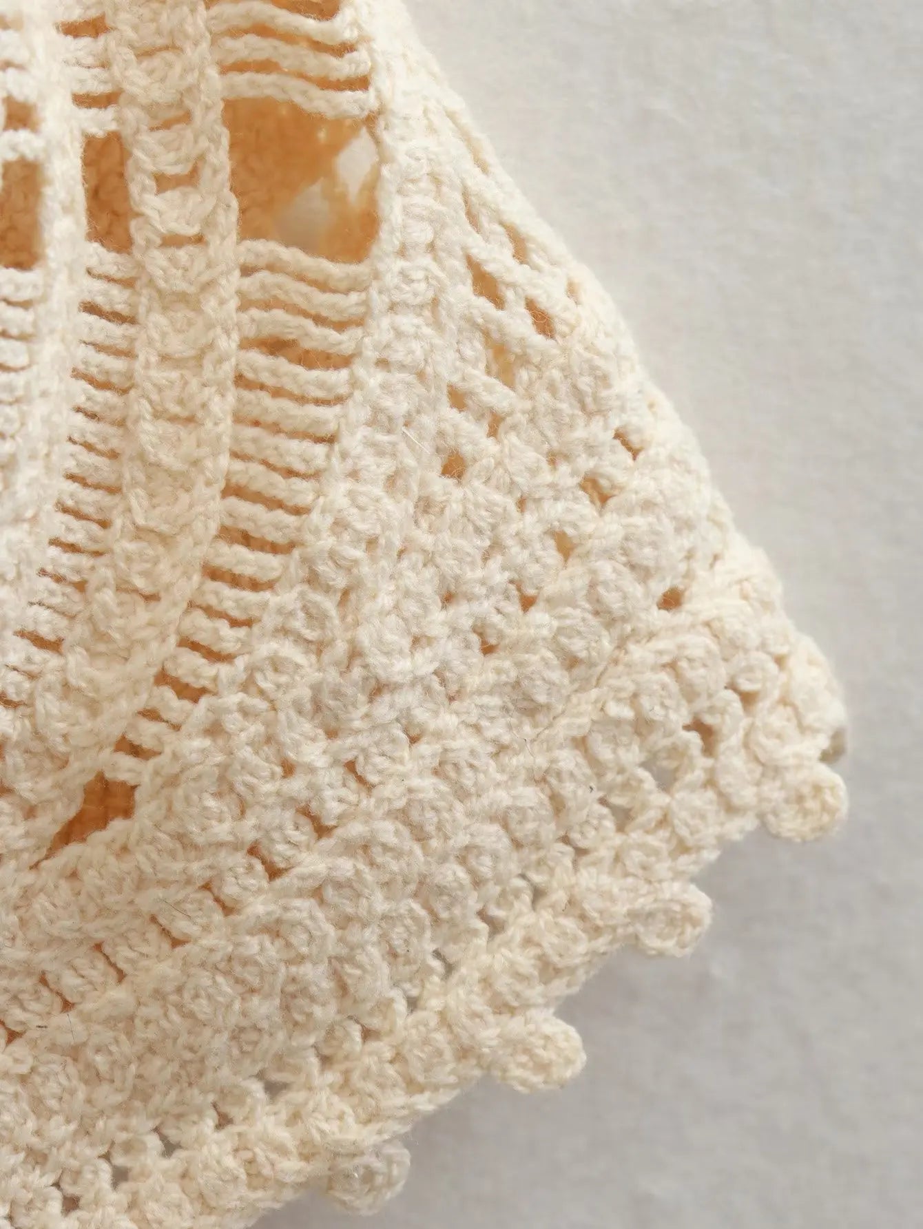 Vestido de crochê Maldivas