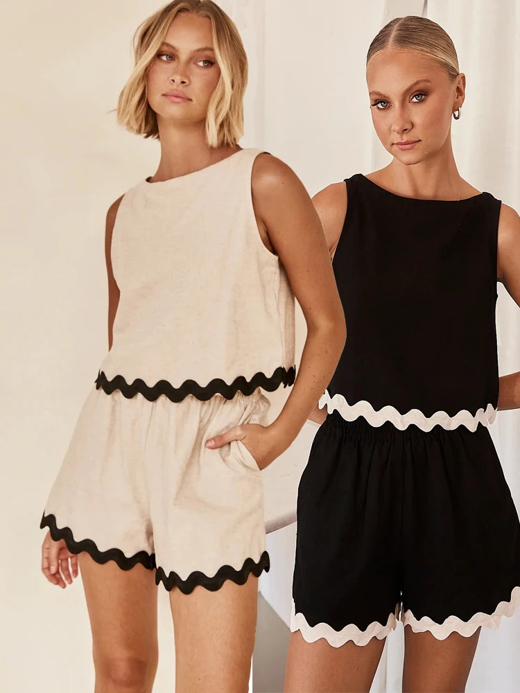 Conjunto Creta - Regata e shorts