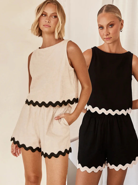 Conjunto Creta - Regata e shorts