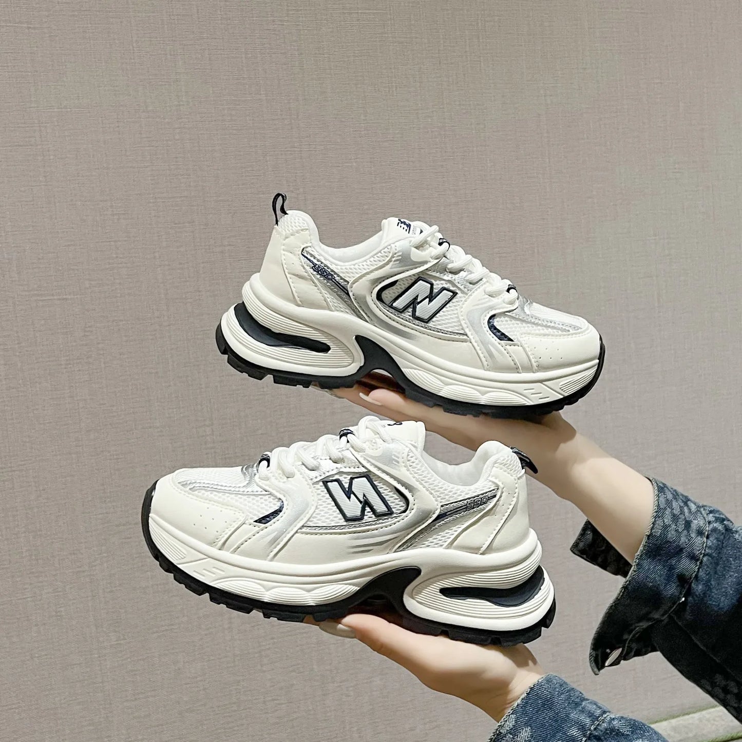 Tênis casual feminino esporte