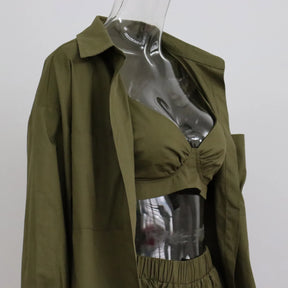 Conjunto 3 peças listrado Tailândia
