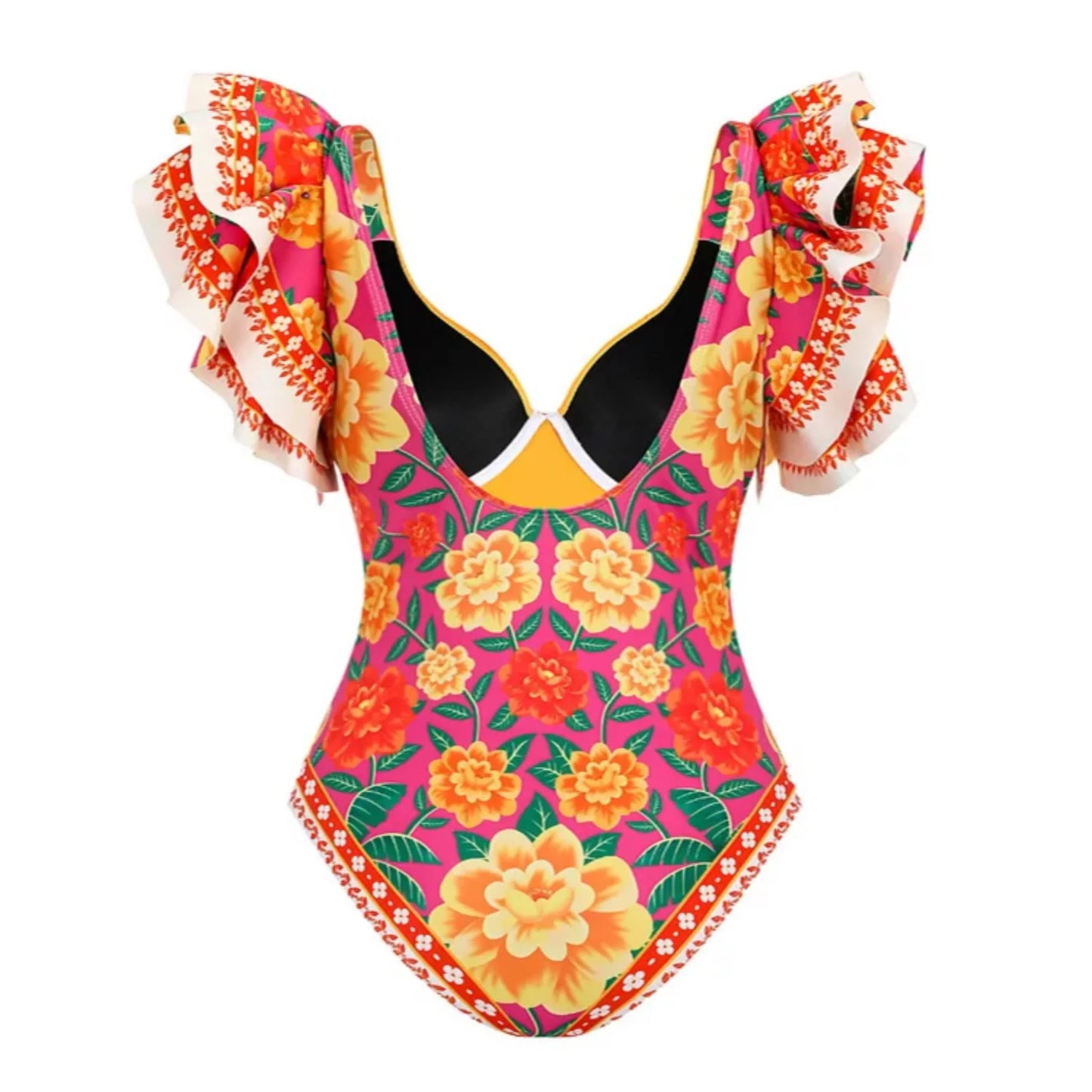 Plus Size - Maiô com pareô Madeleine