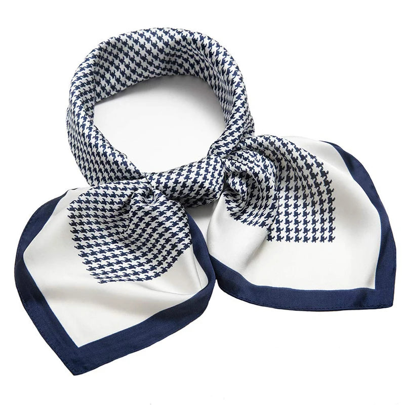 Lenços de Seda - Tamanho 70x70cm Estampas Variadas