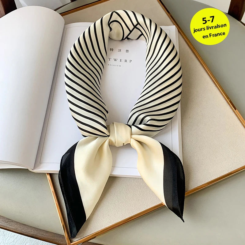 BRINDE Lenços de Seda - Tamanho 60x80cm Estampas Variadas