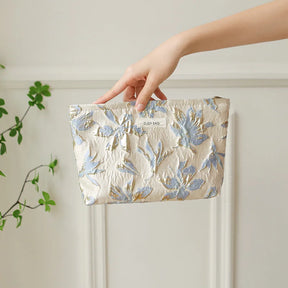 Bolsa Elegance de Cosméticos Feminina com Estampa 3D Elegante