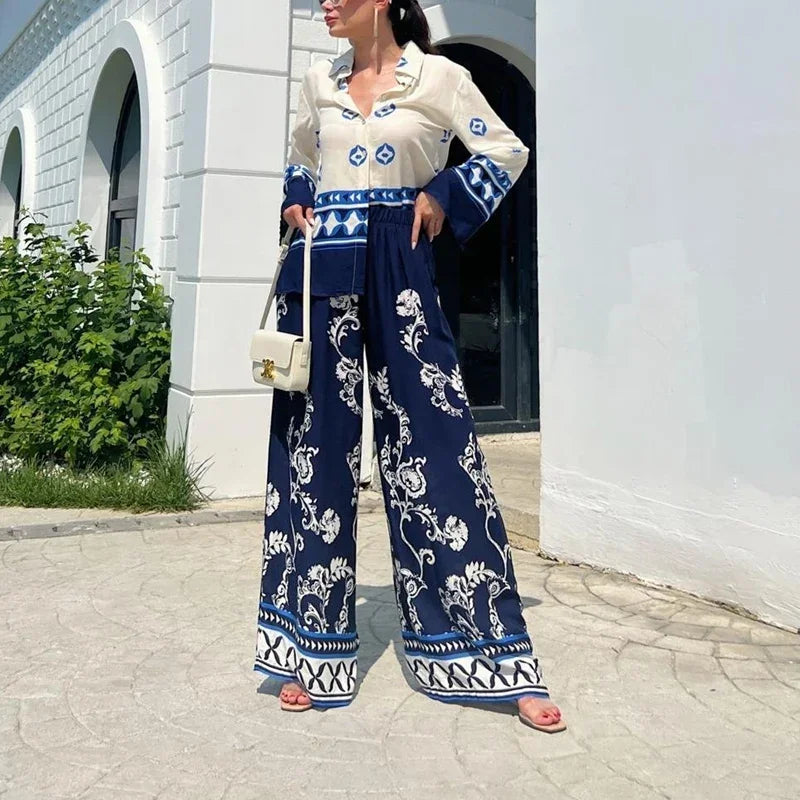 Conjunto Feminino de Duas Peças Barcelona