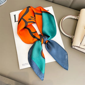 Lenços de Seda - Tamanho 60x80cm Estampas Variadas