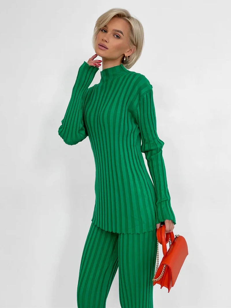 Conjunto de Malha Murmansk - Elegância e Conforto Casual