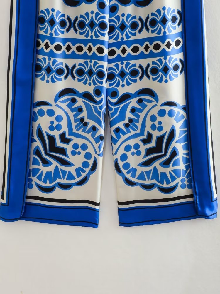 Conjunto Gisele - Camisa e calça com elástico