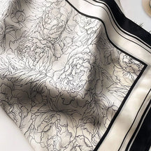 Lenços de Seda - Tamanho 70x70cm Estampas Variadas