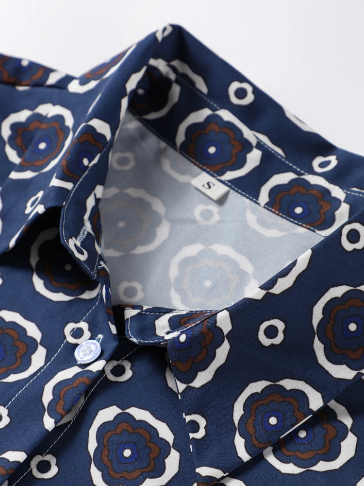 Conjunto Feminino Elegante de Camisa Manga Longa Bridgerton