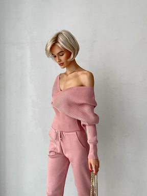 Conjunto de Calça e Blusa em Lã Macia - Hull